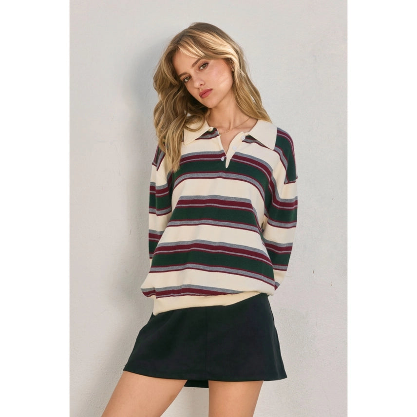 Mountain Peak Polo Sweater