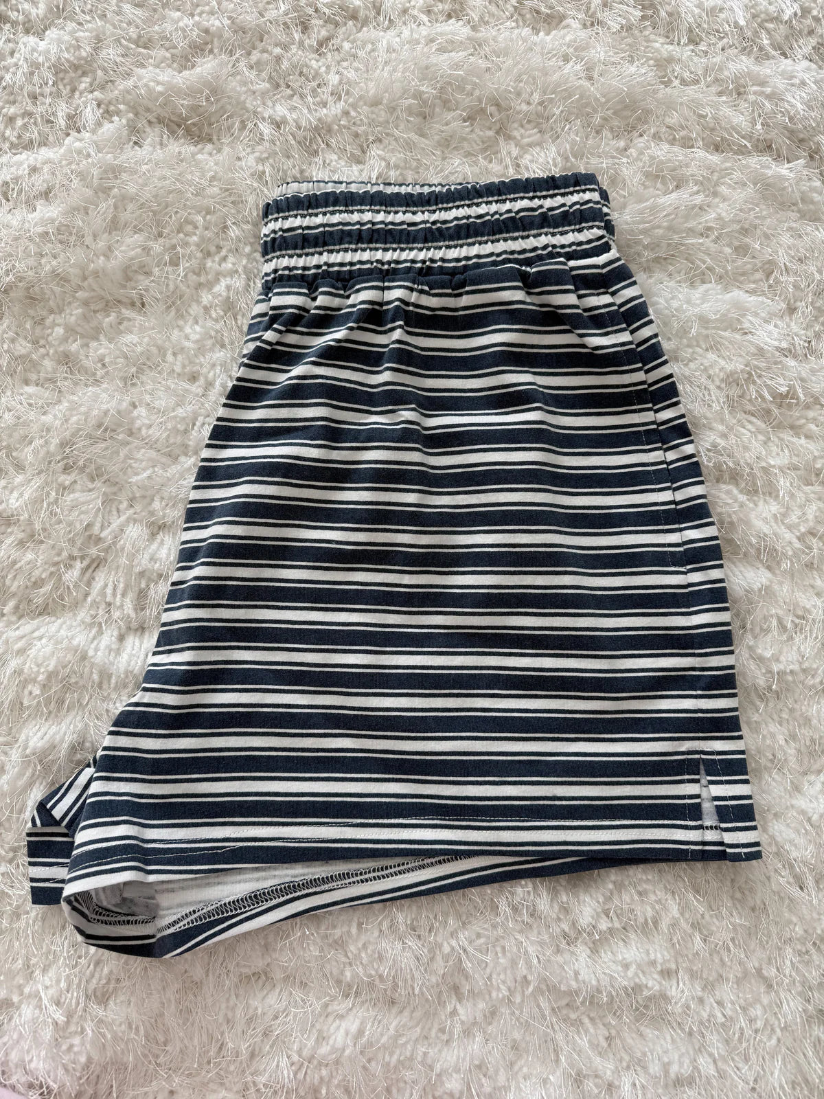Billie Stripped Loungewear Shorts
