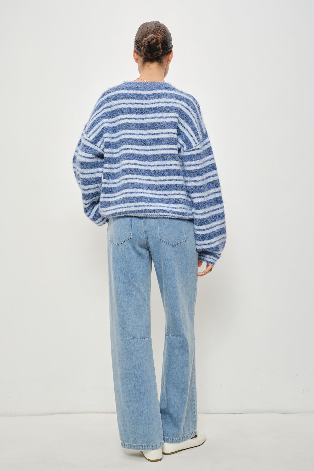 Sapphire Stripe Sweater
