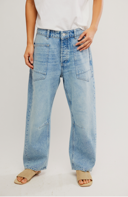 MINIMALIST MOXIE BOYFRIEND BARREL JEAN