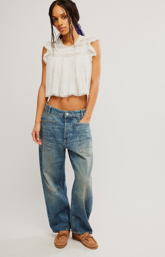 MINIMALIST MOXIE BOYFRIEND BARREL JEAN