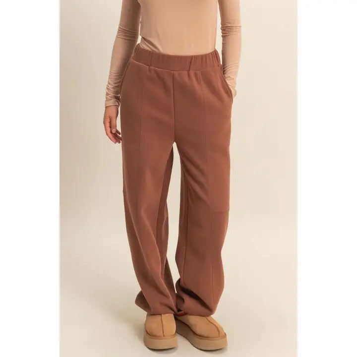 Seam Detail Jogger Pants