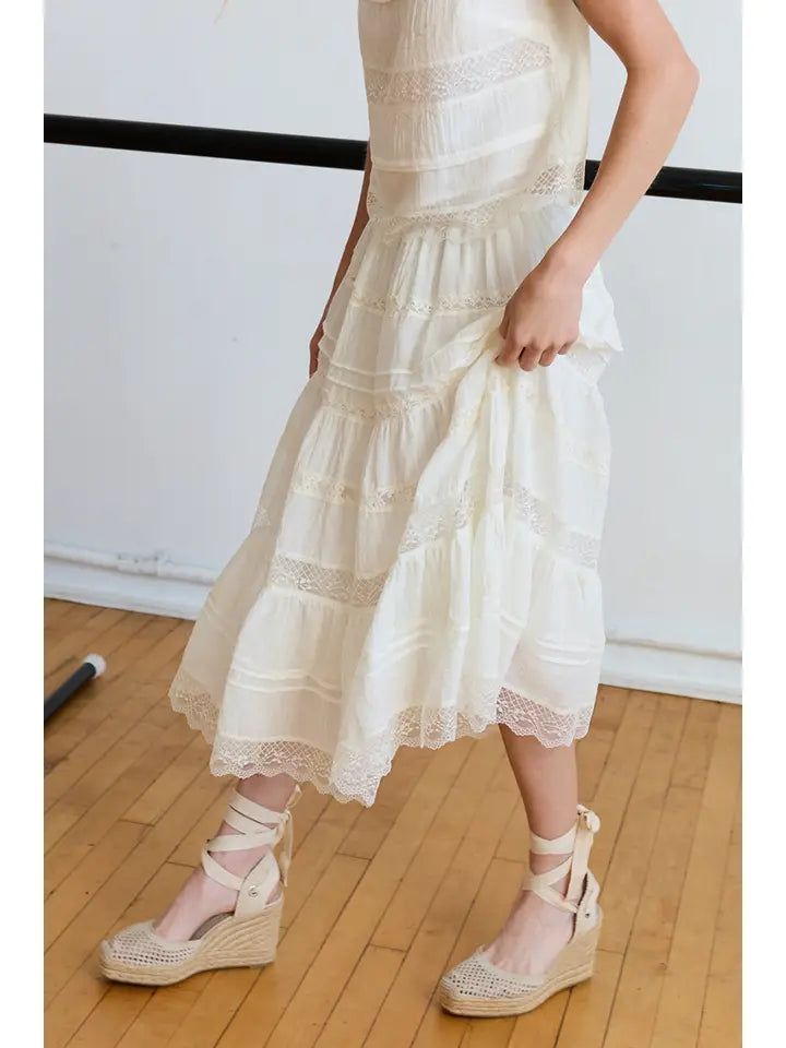 Lacey Midi Skirt