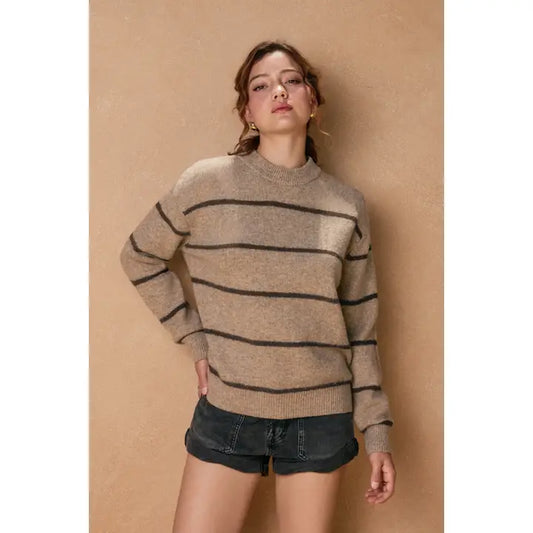 Striped Crewneck Sweater