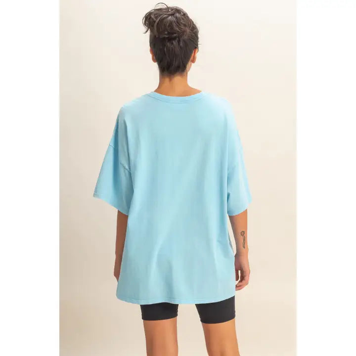 Oversized Mineral Wash T-Shirt