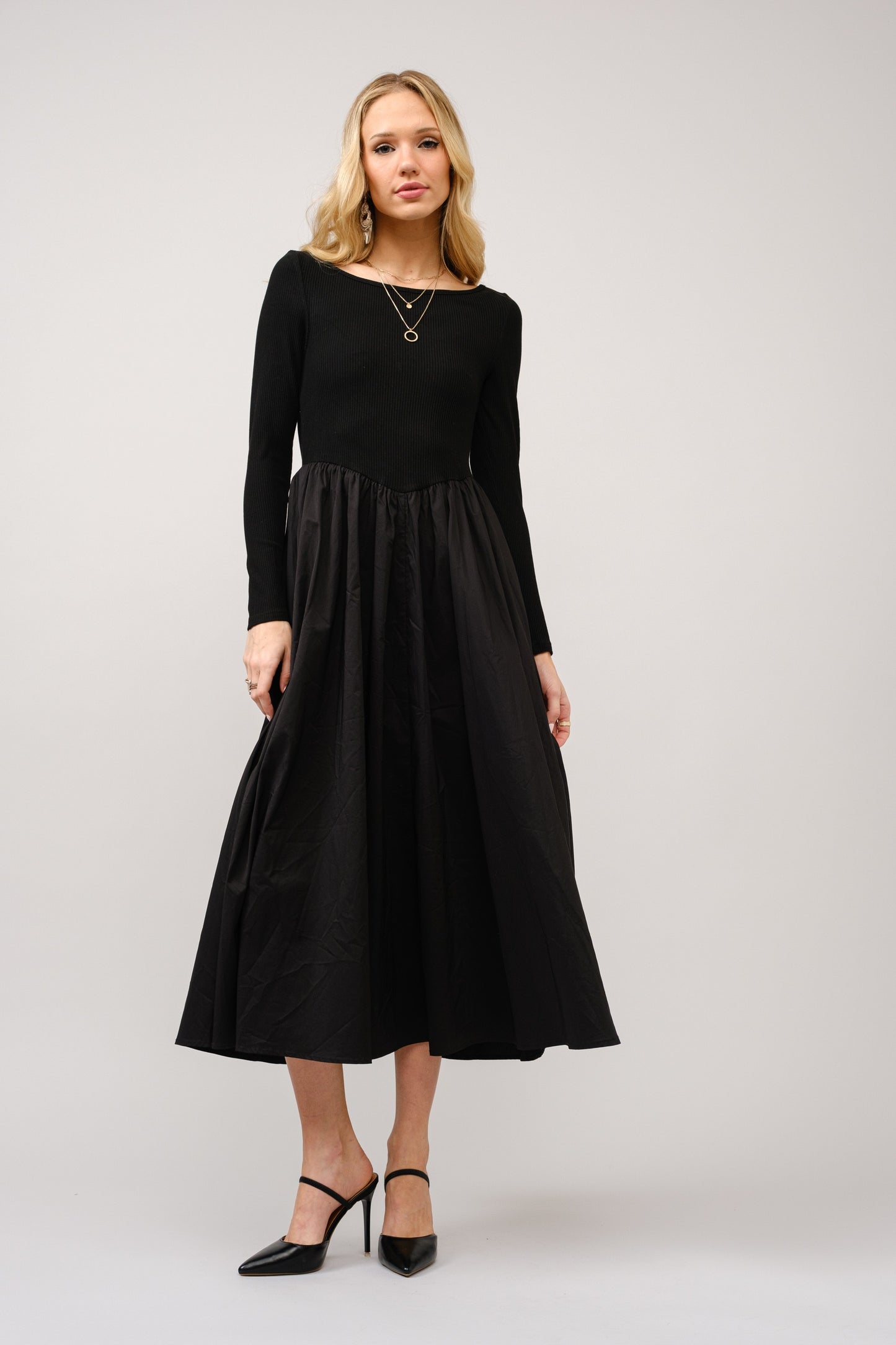 Black Long Sleeve Dress