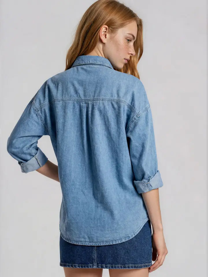 Denim Button up Shirt