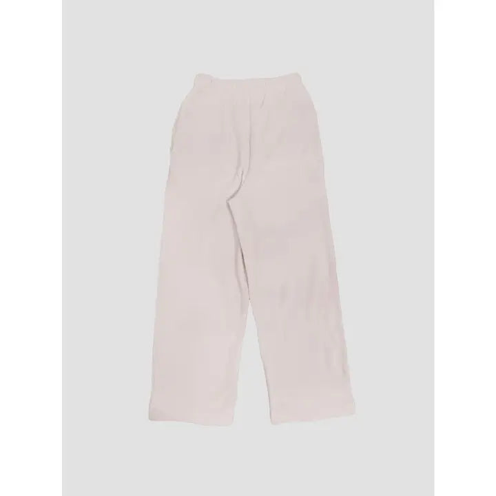 Brushed Waffle Wide Leg Pants