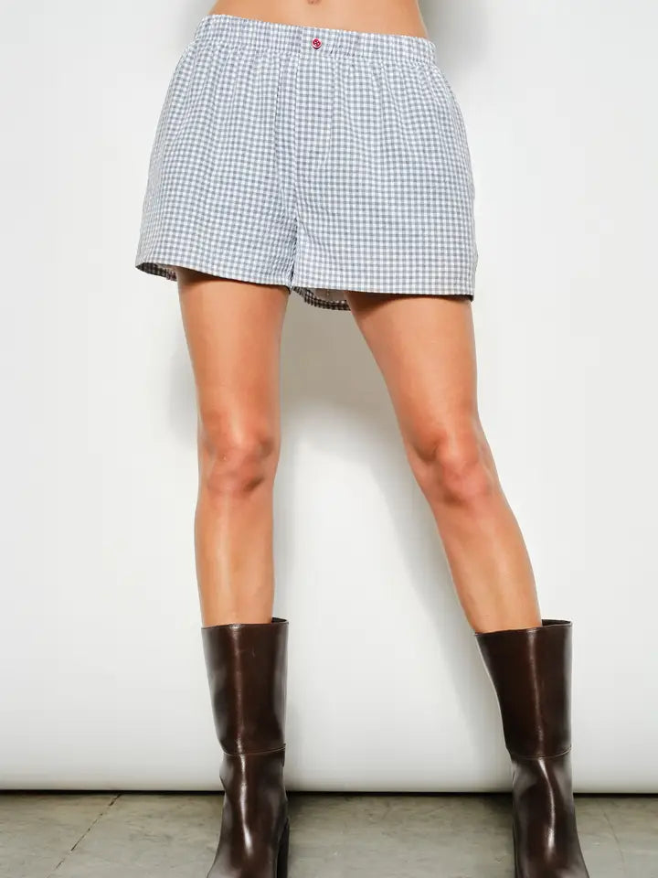 Nolan Gingham Shorts