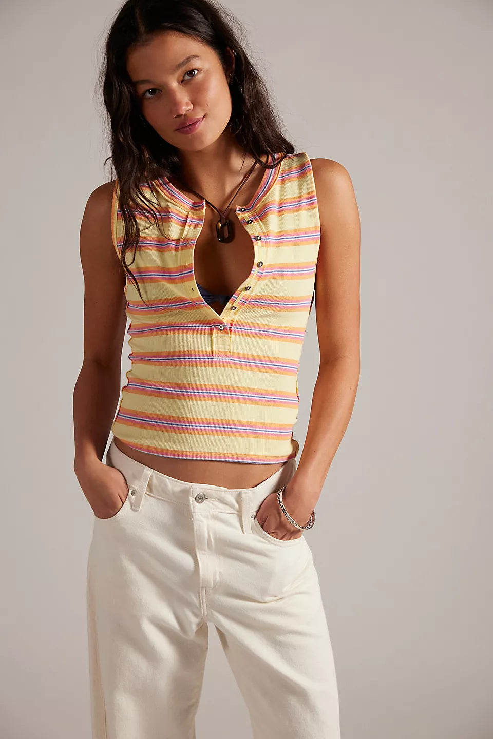 Jamie Henley Striped Tank Top