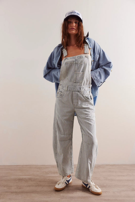 GOOD LUCK STRIPE OVERALL