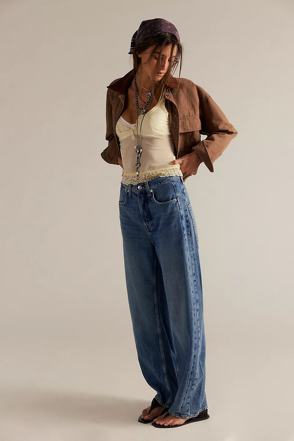 TRURO BAGGY PUDDLE JEAN