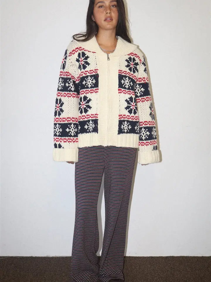 The Jamie Knit Zip-Up
