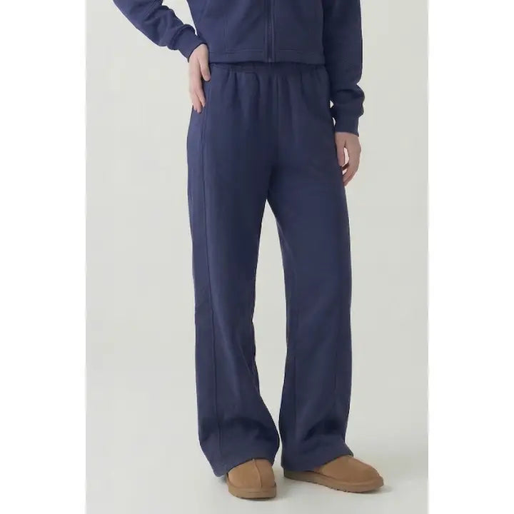 Pre Shrunk Cotton Terry Wide Pants