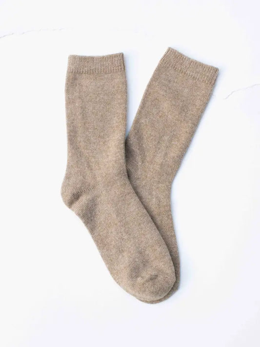 Bright Winter Wool Cashmere Blend Socks