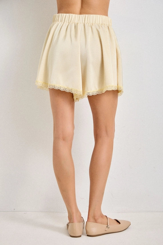 Lace Mini Skort