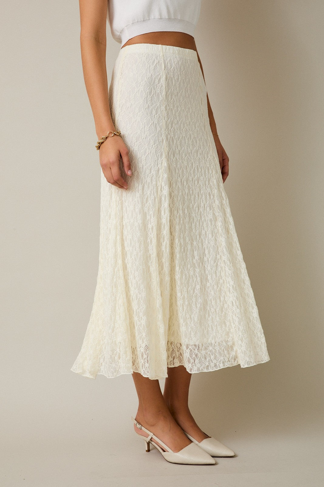Lace Maxi Skirt