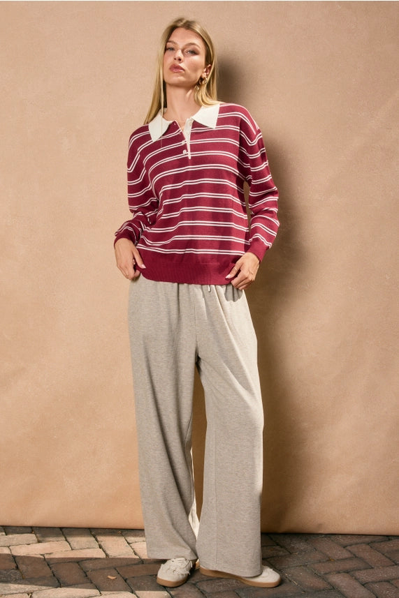 Bear Lodge Polo Sweater