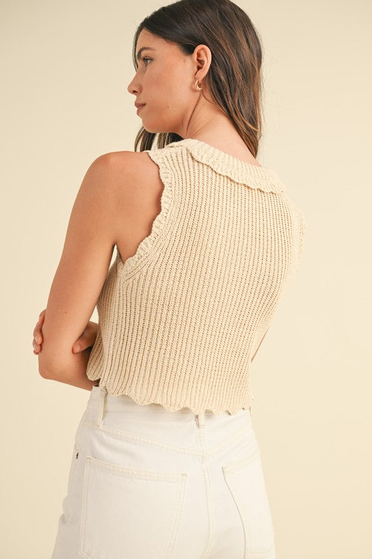 Scallop Jane Sweater